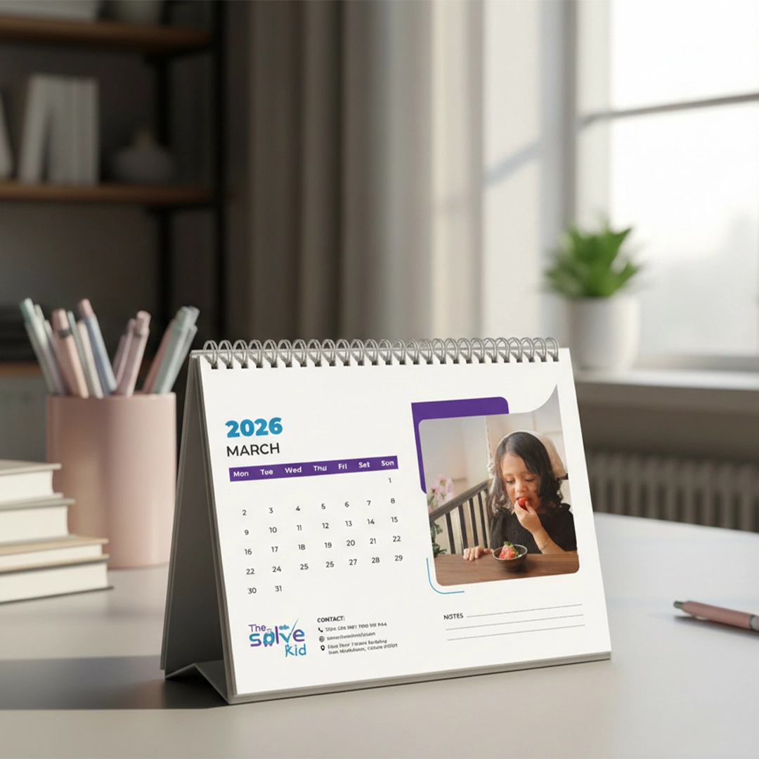 Customised 2026 Desk Calendar